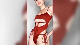 Sexy Lea Elui Deleted Amazing Bikini Try On VideoTape