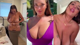 Alanna Pow Gags On MrLuckyPOV’s Cock By The Pool Before Taking His Load