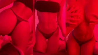 Carolina Samani Strips In A Scarlet Chamber For Her Lover