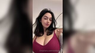 Shiftymine Ripping Her Top And Shaking Her Big Boobs Onlyfans Leaked Video