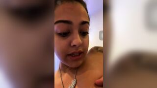 Sexy Malu Trevejo Naked Nipple Piercing Onlyfans Tape Leaked