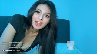 Just Chatting Streamer Teasing Small Nipples Lingerie