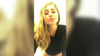 Lia Marie Johnson Wet Pussy And Boobs Flash Instagram Livestream Accident