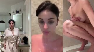 Camilla Araujo Pleasures Herself Under The Shower Stream