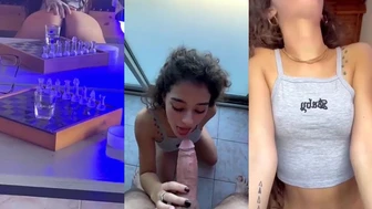 Nany Palacio Gags On A Thick Cock Until Facial Finish