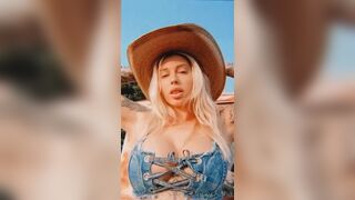 Vicky Aisha Nude Cowgirl Tease Leaked Video