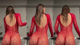 Mikala Lafuente Teases In Lingerie While Jogging On Treadmill