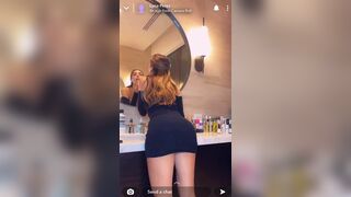 Lyna Perez Black Dress Tease Tape Leaked