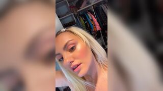 Singer Alexandra Stan Topless Talking Leaked Video