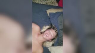 Gorgeous freshman girl gets railed first night