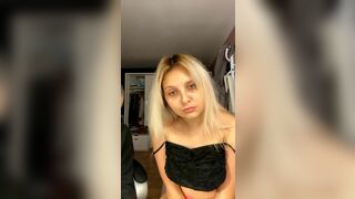 Hot polish girl shows her nipples and plays with her juicy pussy live