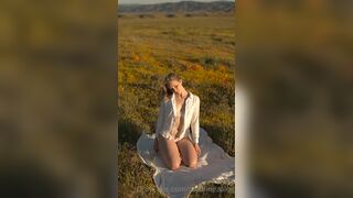 Hot Caroline Zalog Poppy Field Tease POV Tape Leaked