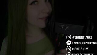 ASMR KittyKlaw Green Licking And Mouth Sounds Leaked Video