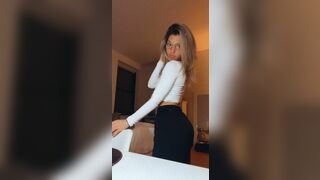 Overtimemegan Tease Her Hot Body A Bit Tiktok Leaked Video