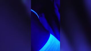 Horny Couple Having A Neon Fuck Party Video