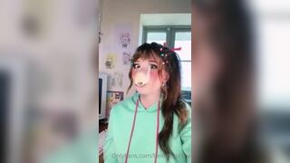 Top Belle Delphine Candy In Juicy Pussy Gummies Tape