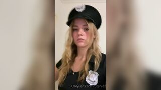 Utahjaz Police Girl Rides Dildo In Empty Criminal Apartment Onlyfans Leaked Video