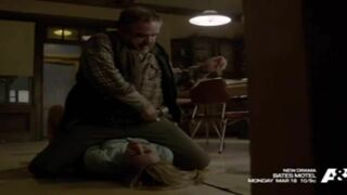 Gorgeous HD Bates Motel – W Earl Brown Duct Video Chain Via Handcuffs And Vera Farmiga Porno Scene