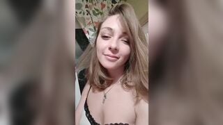 Hot russian woman bored goes naked on periscope