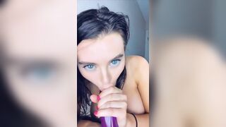 Lana Rhoades Dildo Blowjob ASMR Onlyfans Tape Leaked