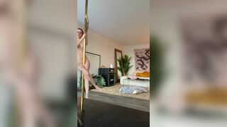 Skinny Naked Teen Pole Dance Leaked Video