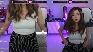 Pokimane Bouncing Tits On Twitch Live Leaked Vide