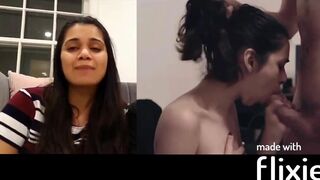 Indian Tiktok Whore Sucking Dick On Her Birthday Video