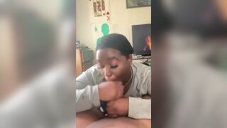 Slutty Hoe Sucking Big Black Dick On Bed Video