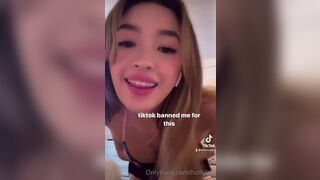 Hollylim Teasing TikTok Banned Horny Onlyfans Leaked Video