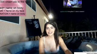 alinaarose Twitch Amazing Pool Nude Video Leaked