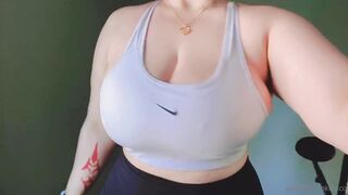 onlyfans Momokun Topless Bounching Huge Tits Video