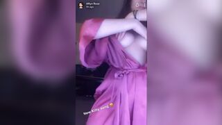 AftynRose ASMR Amazing Snapchat Tease Video Leaked