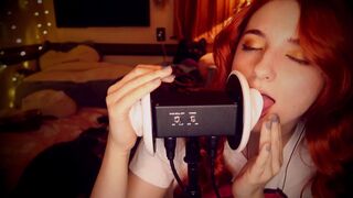 AftynRose ASMR Maryjane Ear Licking Video