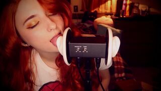 AftynRose ASMR Maryjane Ear Licking Video