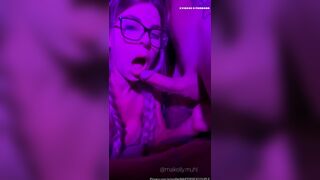 Maikelly.muhl Double Plaits Haired Girl Sucking A Big Hard Dick Leaked Video