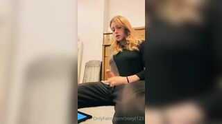 Zoeyt123 Pretty Sissy Gets Horny And Jerks Off At Working Place Onlyfans Leaked Video