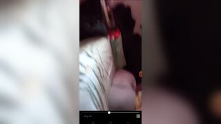 Son Filming Arab Step Mom's Booty While She Sleeping Cam Video