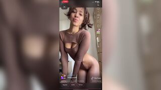 Mlki.eterna Cute Brunette Hot Dance TikTok Video