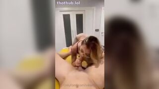 Saraayrobles Nasty Curvy Wife Riding and Sucking a Cock Onlyfans Video