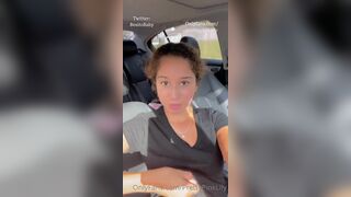 Prettypinklily Hot Busty Babe Show Her Awesome Tits In Car Onlyfans Leaked Video