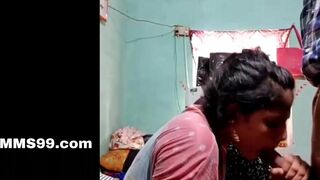 Indian Desi Girl Sucking A Cock And Fucking Her Tight Pussy Amateur Video