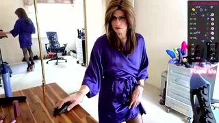 Tracy_tv Trans Webslut With A Big Dick Jerking Off Leaked Video