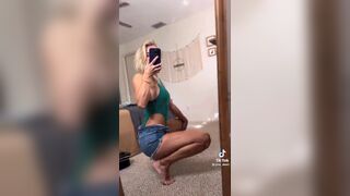 Short Hair Blonde Sexy Tiktok Video