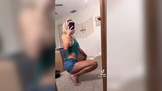 Short Hair Blonde Sexy Tiktok Video