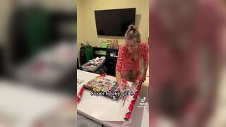 Wikiroses Naughty Wife Working While Wearing A Sexy Dress TikTok Video