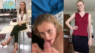 Nasty Teacher Sucking A BWC Cum Facial Slut Exposed Video