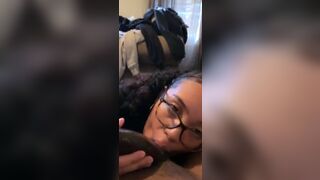 Nerdy Latina Loves to Sucks BBC Video