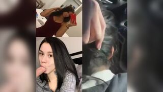 Pretty Babe Doing a Blowjob On the Car Leaked Video