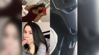 Pretty Babe Doing a Blowjob On the Car Leaked Video