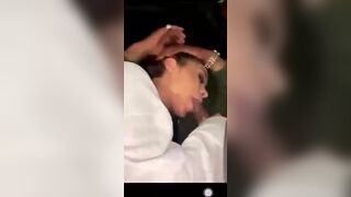 Curly Hair Chick Getting Deepthroat Fuck in Car Video